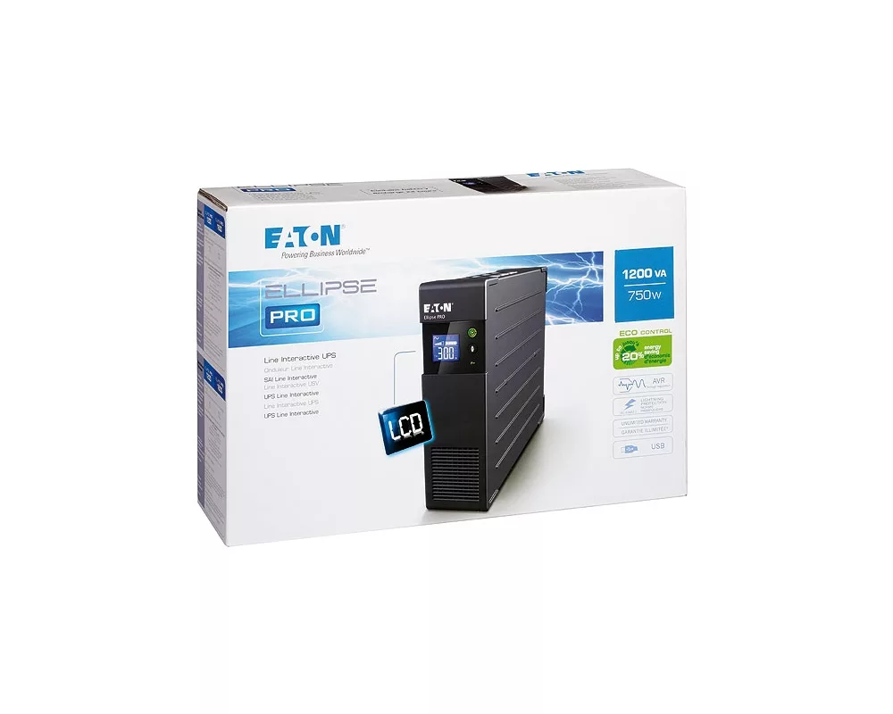 UPS EATON UPS Ellipse PRO 1200 USB DIN rack 3