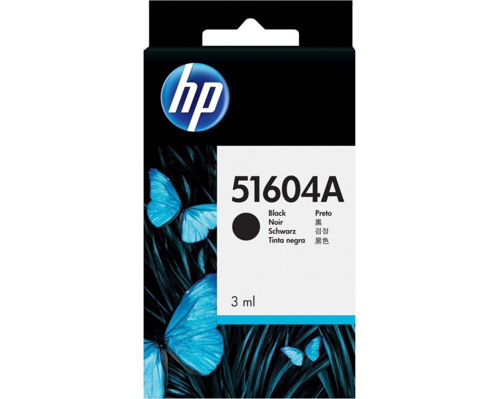 Мастило HP 51604A original Ink cartridge black standard capacity 750.000 characters 1-pack for ThInk cartridgejet and Quietjet printers 2