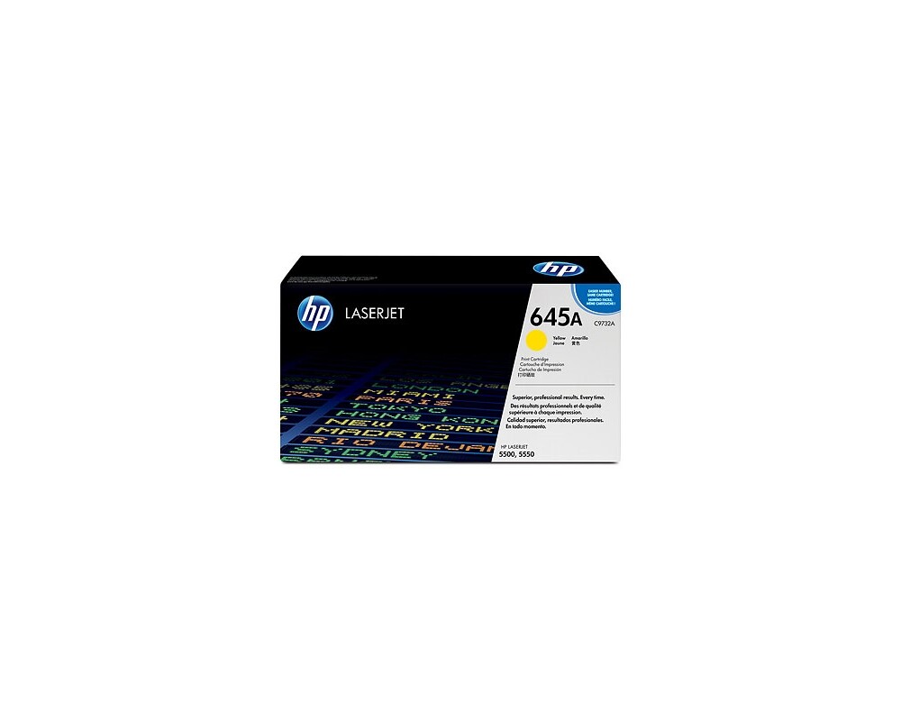 Тонер за принтер HP 645A original Colour LaserJet Toner cartridge C9732A yellow standard capacity 12.000 pages 1-pack 2