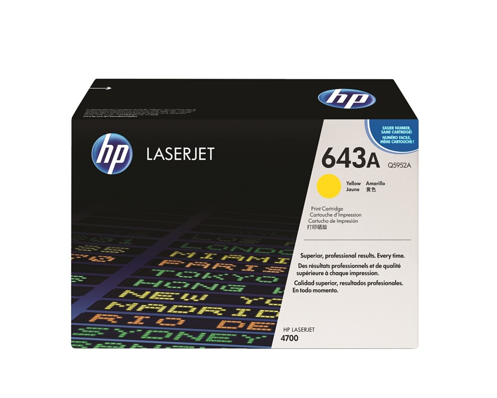 Тонер за принтер HP 643A original Colour LaserJet Toner cartridge Q5952A yellow standard capacity 10.000 pages 1-pack 2