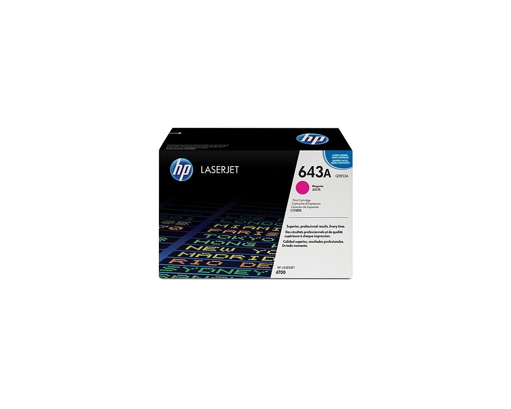Тонер за принтер HP 643A original Colour LaserJet Toner cartridge Q5953A magenta standard capacity 10.000 pages 1-pack 2