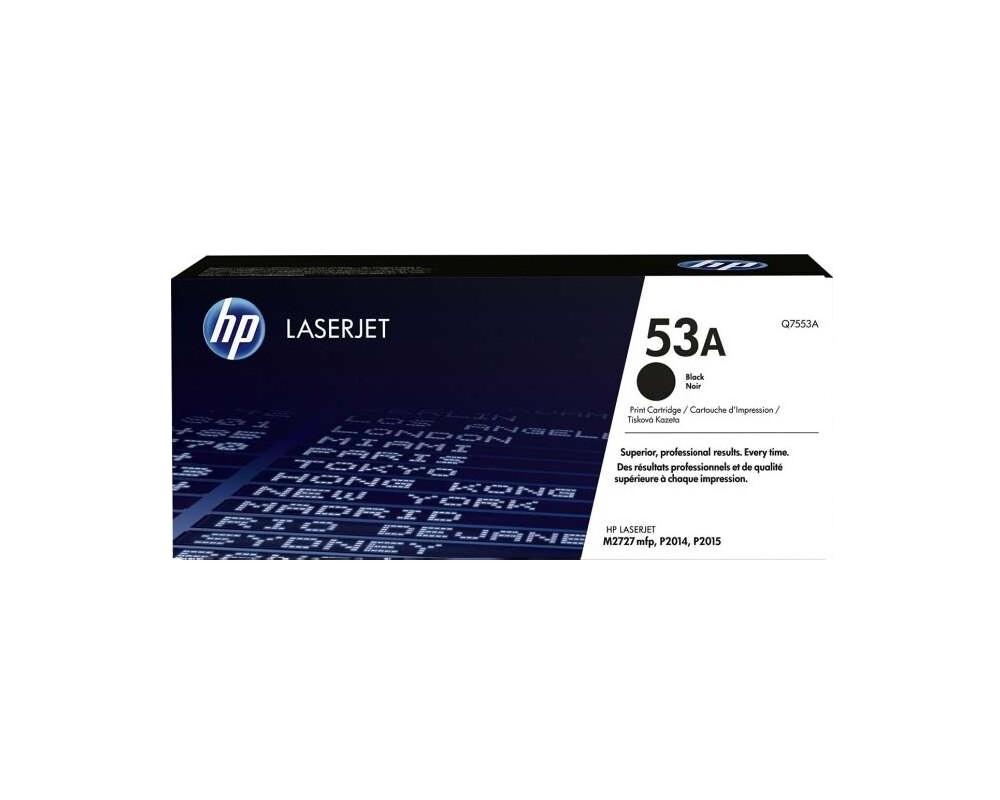 Тонер за принтер HP 53A original LaserJet Toner cartridge Q7553A black standard capacity 3.000 pages 1-pack 2