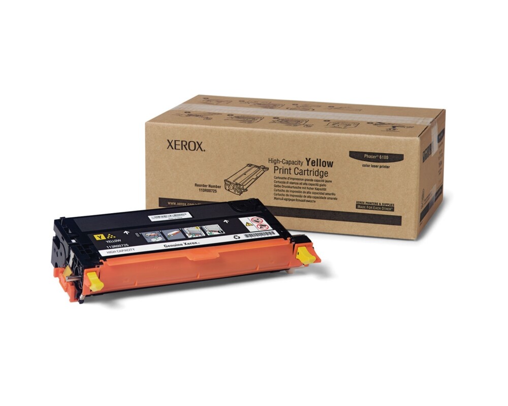 Тонер за принтер Xerox Phaser 6180 Yellow High capacity print cartridge 2