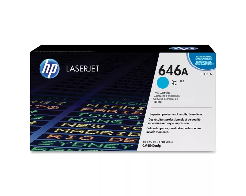 Тонер за принтер HP original Colour LaserJet CF031A Toner cartridge cyan standard capacity 12.500 pages 1-pack 2