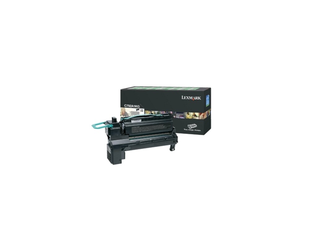 Тонер за принтер LEXMARK C792 X792 toner black standard capacity 6.000 pages 1-pack return program 3