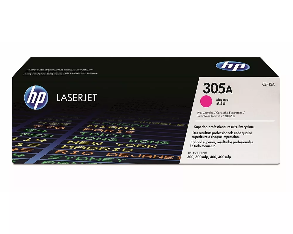Тонер за принтер HP 305A original LaserJet Toner cartridge CE413A magenta standard capacity 2.600 pages 1-pack 2