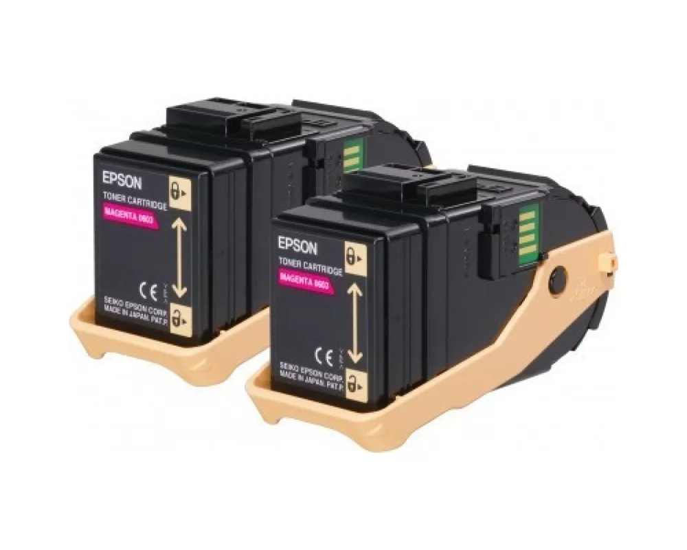 Тонер за принтер EPSON AL-C9300N toner cartridge magenta standard capacity 2 x 7.500 pages 2-pack 4