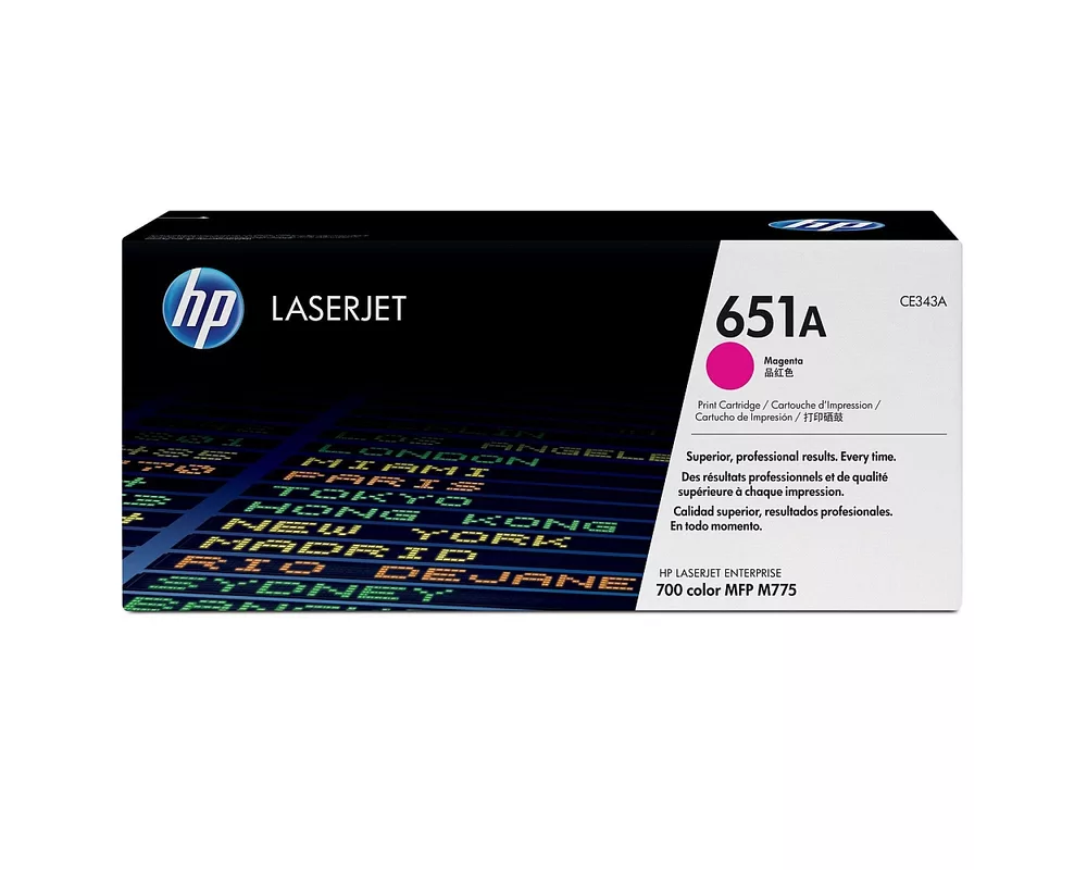 Тонер за принтер HP 651A original Toner cartridge CE343A magenta standard capacity 16.000 pages 1-pack 2