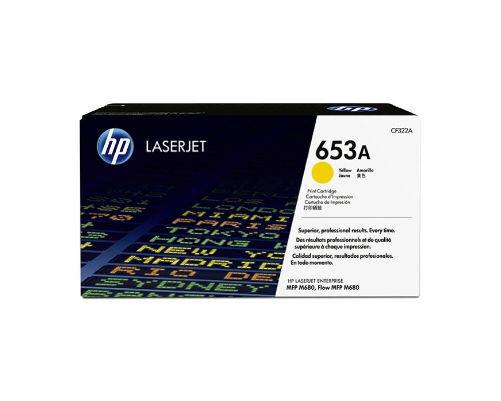 Тонер за принтер HP 653A original Toner cartridge CF322A yellow standard capacity 16.500 pages 1-pack 2