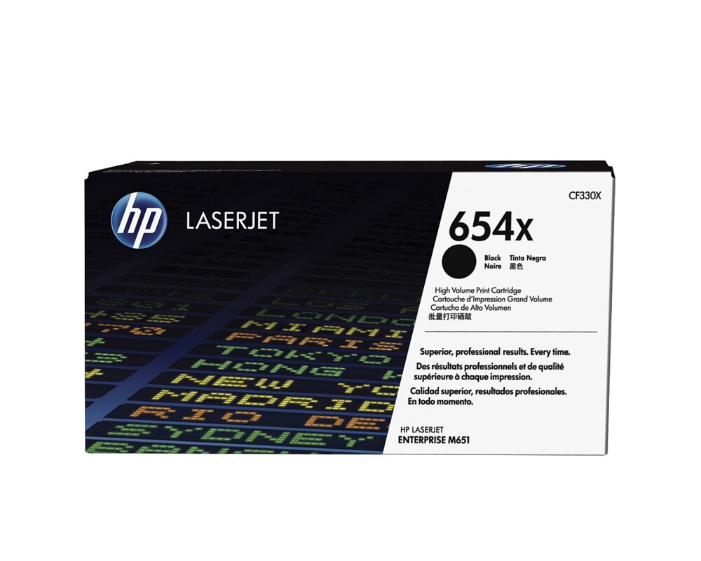 Тонер за принтер HP 654X original Toner cartridge CF330X black high capacity 20.500 pages 1-pack 3