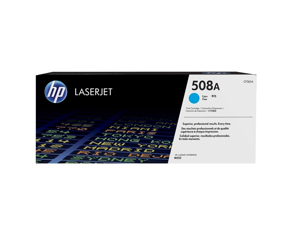 Тонер за принтер HP 508A original Toner cartridge CF361A cyan 5.000 pages standard capacity 2