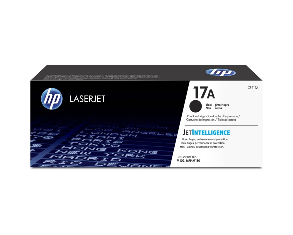 Тонер за принтер HP 17A Black Original LaserJet Toner Cartridge (CF217A) 3