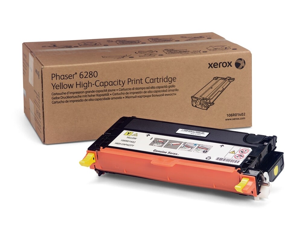 Тонер за принтер Xerox Phaser 6280 Yellow High capacity print cartridge 2