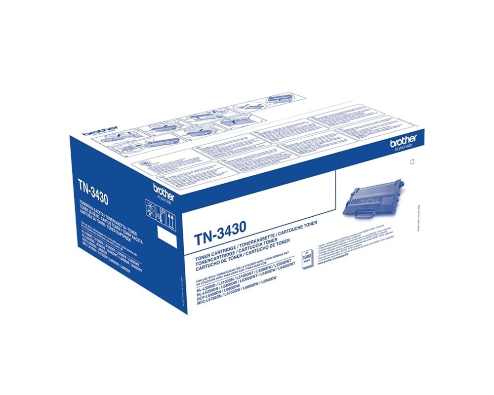 Тонер за принтер Brother TN-3430 Standard Yield Toner 5