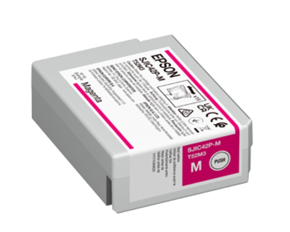 Мастило EPSON SJIC42P-M Ink cartridge for ColorWorks C4000e Magenta 2