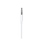 <span>Аудио кабел</span> Apple Lightning to 3.5 mm Audio Cable (1.2m) - White <span class='catalog-num-in-name'>MXK22ZM/A</span> - 