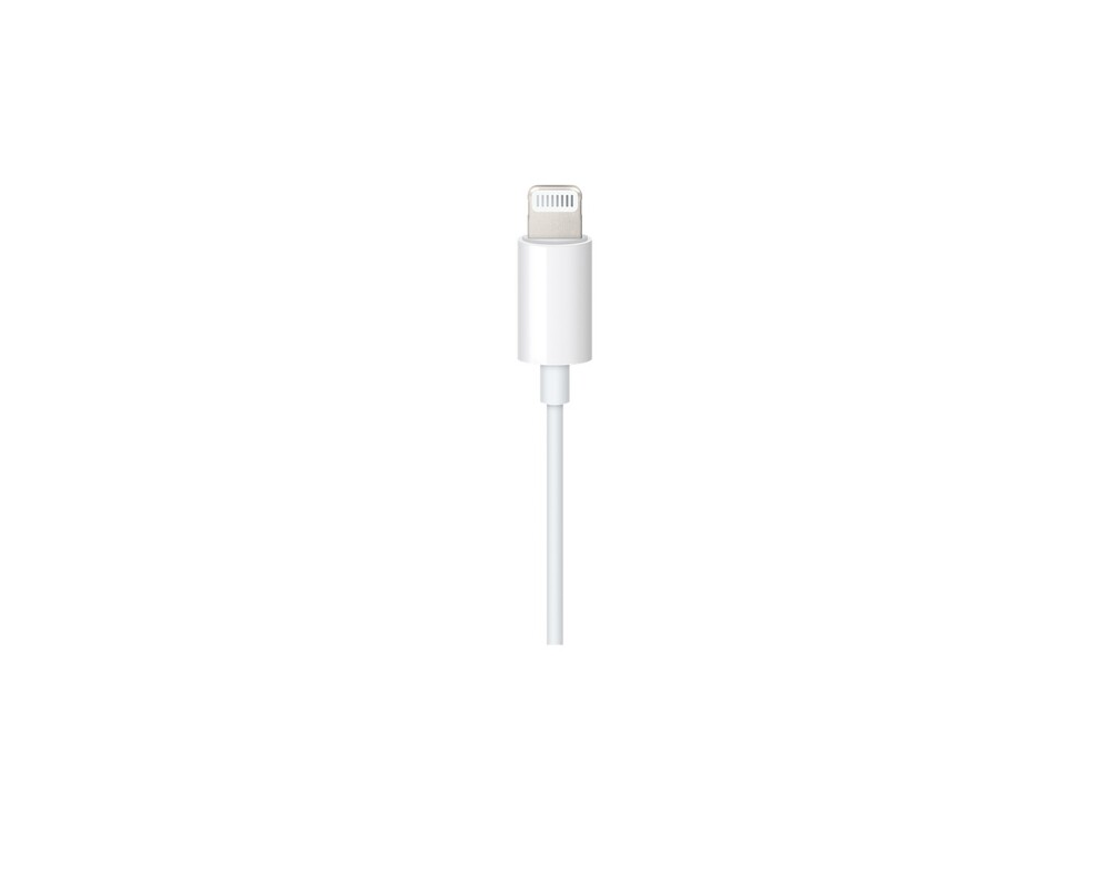 Аудио кабел Apple Lightning to 3.5 mm Audio Cable (1.2m) - White 3