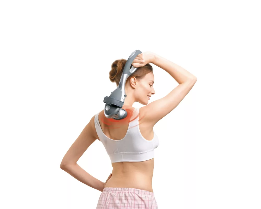 Масажор Beurer MG 70 infrared massager; Tapping massage; 2 function levels; 2 interchangeable massage attachments; removable handle 5