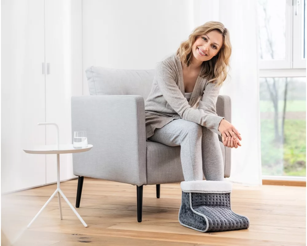 Термоподложка Beurer FW 20 Cosy foot warmer; Fast heating; 3 temperature settings; BSS; OEKO-TEX; Washable lining; 100 Watts; 32(L)x26(B)x26(H) 3