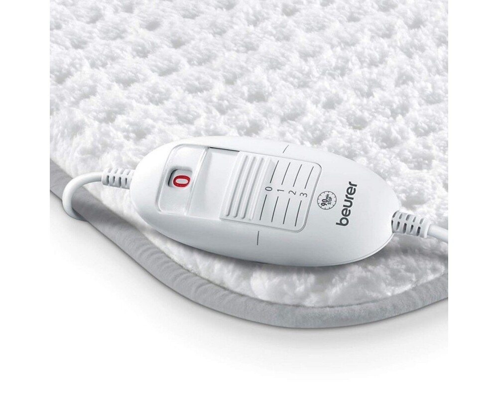 Термоподложка Beurer HK 42 Super Cosy heat pad with super soft surface;3 temperature settings; automatic switch off after 90 min;cotton cover; washable on 30°; 44(L)x33(W) 3