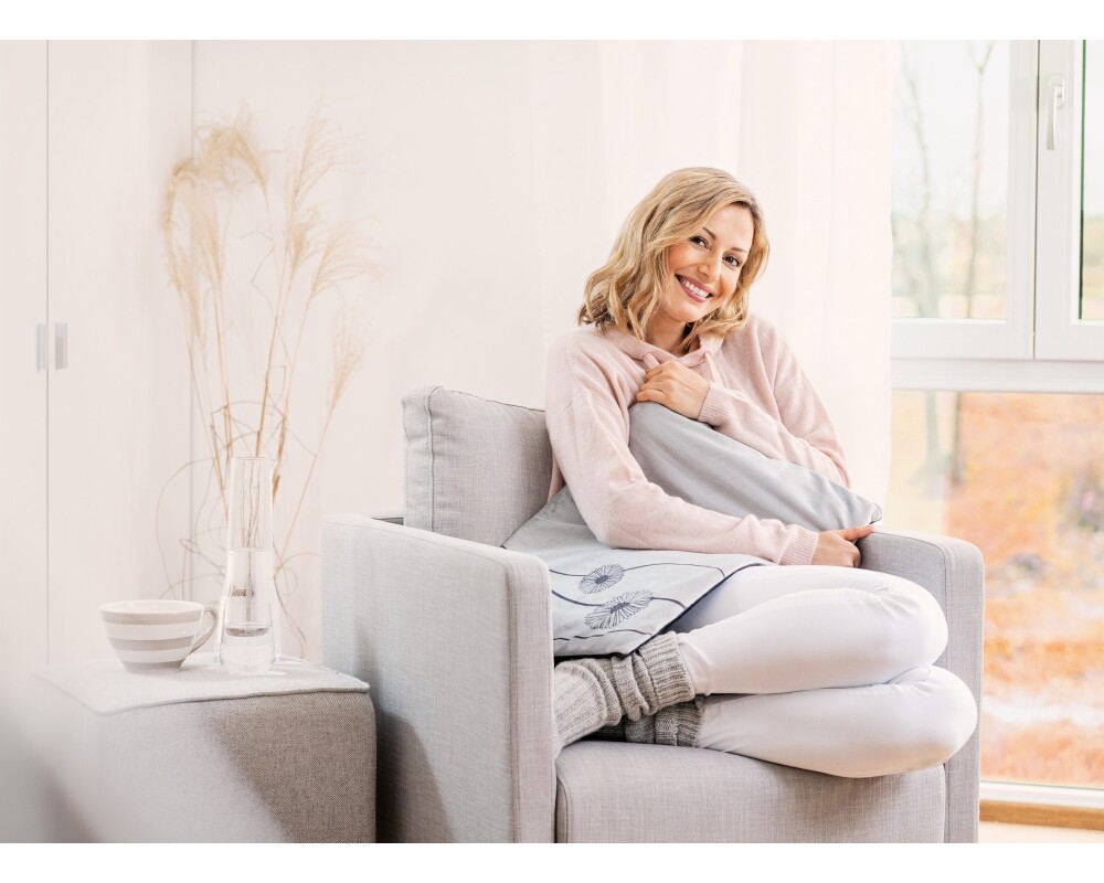 Термоподложка Beurer HK 125 Cosy Heat Pad; 6 temperature settings; auto switch-off after 90 min; washable on 30°;XXL Format : 60x40 cm; LED controller; removable switch; fleece fibre; 60(L)x40(W) cm 2