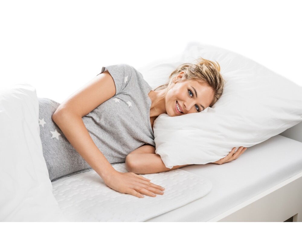 Термоподложка Beurer TS 19 Compact Heated Underblanket; Breathable; 3 temperature settings; Illuminated temperature settings; Removable switch; Washable on 30°; Oko-Tex 100; BSS; 130(L)x75(W) cm 3