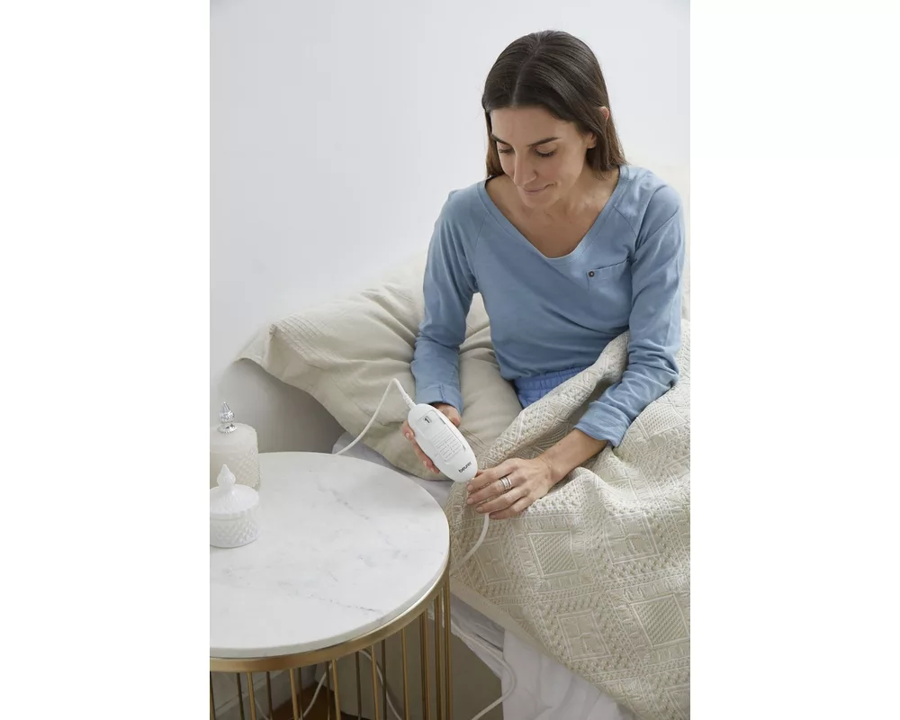 Термоподложка Beurer TS 23 Compact Heated Underblanket; Printed motif Breathable; 3 temperature settings; washable on 30° Oko-Tex 100;150(L)x80(W) cm 4