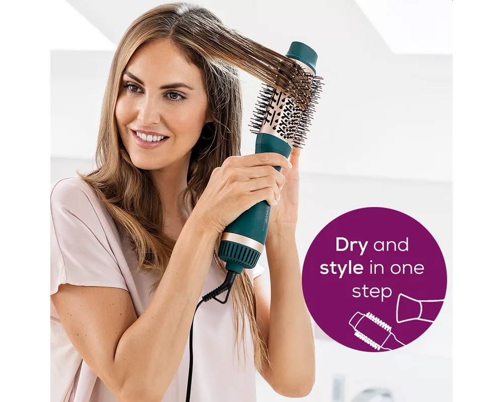 Електрическа четка за коса Beurer HC 45 Ocean 2-in-1 volumising hair dryer brush 2