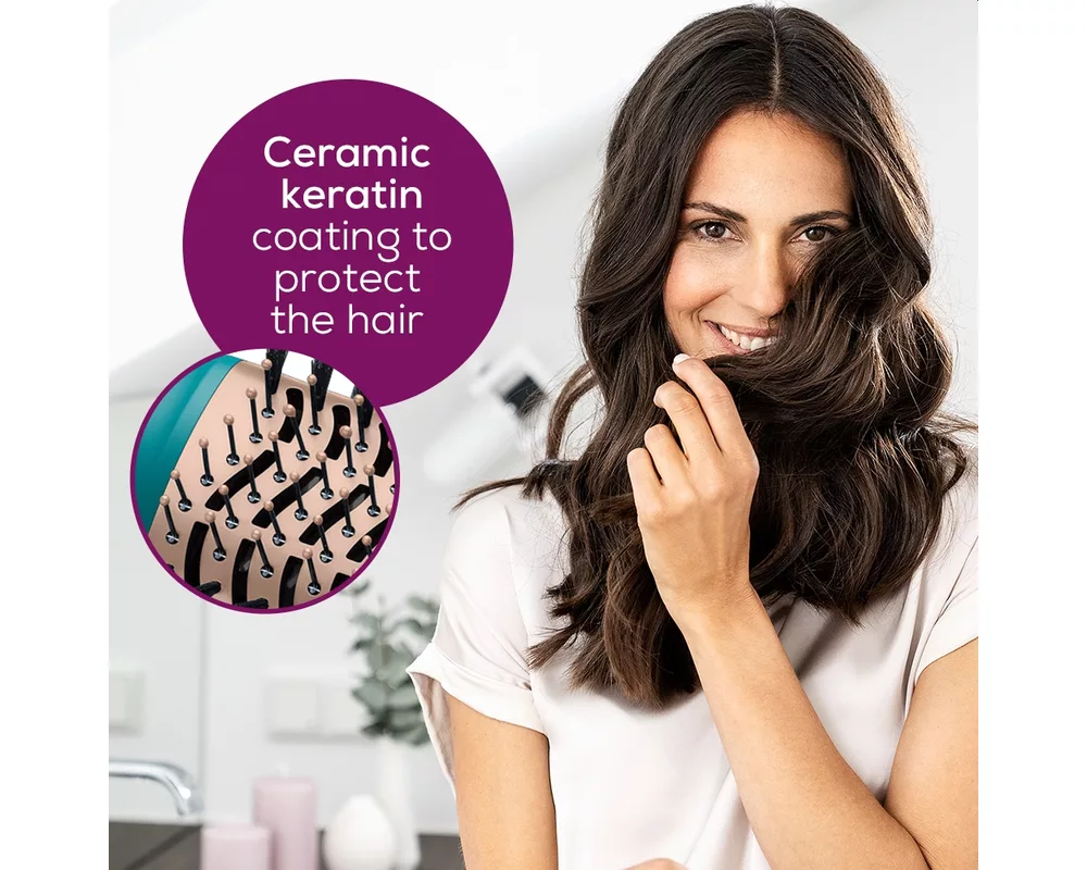 Електрическа четка за коса Beurer HC 45 Ocean 2-in-1 volumising hair dryer brush 6