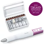 Уред за маникюр и педикюр Beurer MP 52 Manicure / pedicure set; 7 attachments; adjustable speed; left/right rotation; speed 6 2