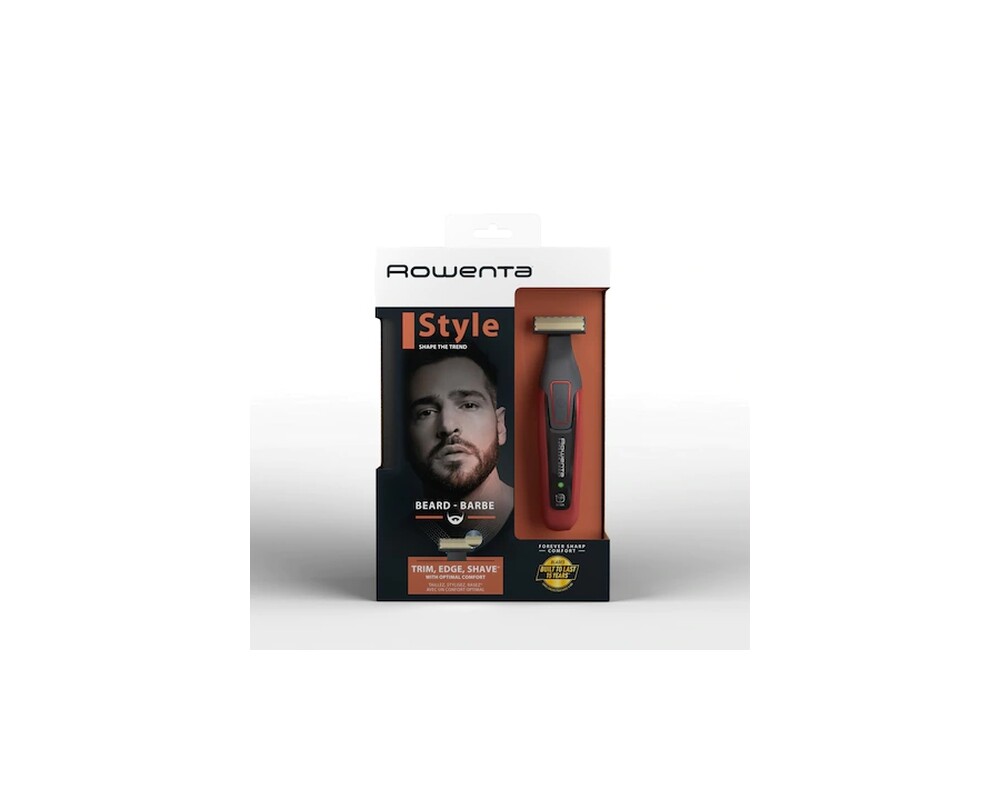 Тример Rowenta TN6040F4 Hybrid Forever Sharp Orange Style 7