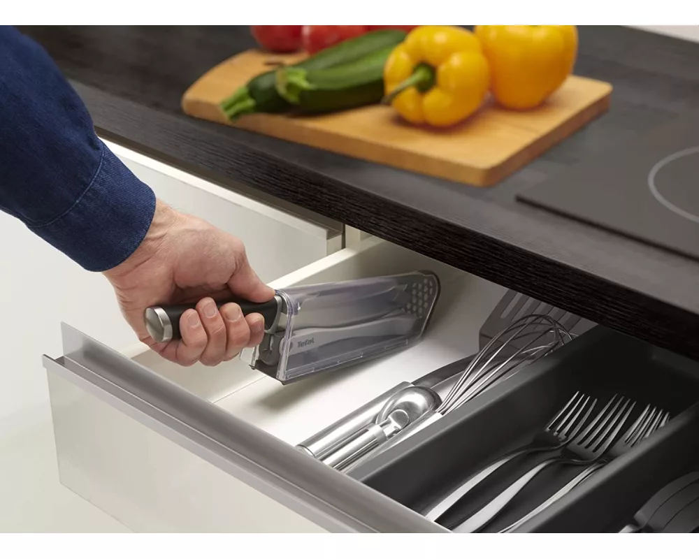 Кухненски прибор Tefal K2569004 SET KNIFE+SHARPENER EVERSHARP 16