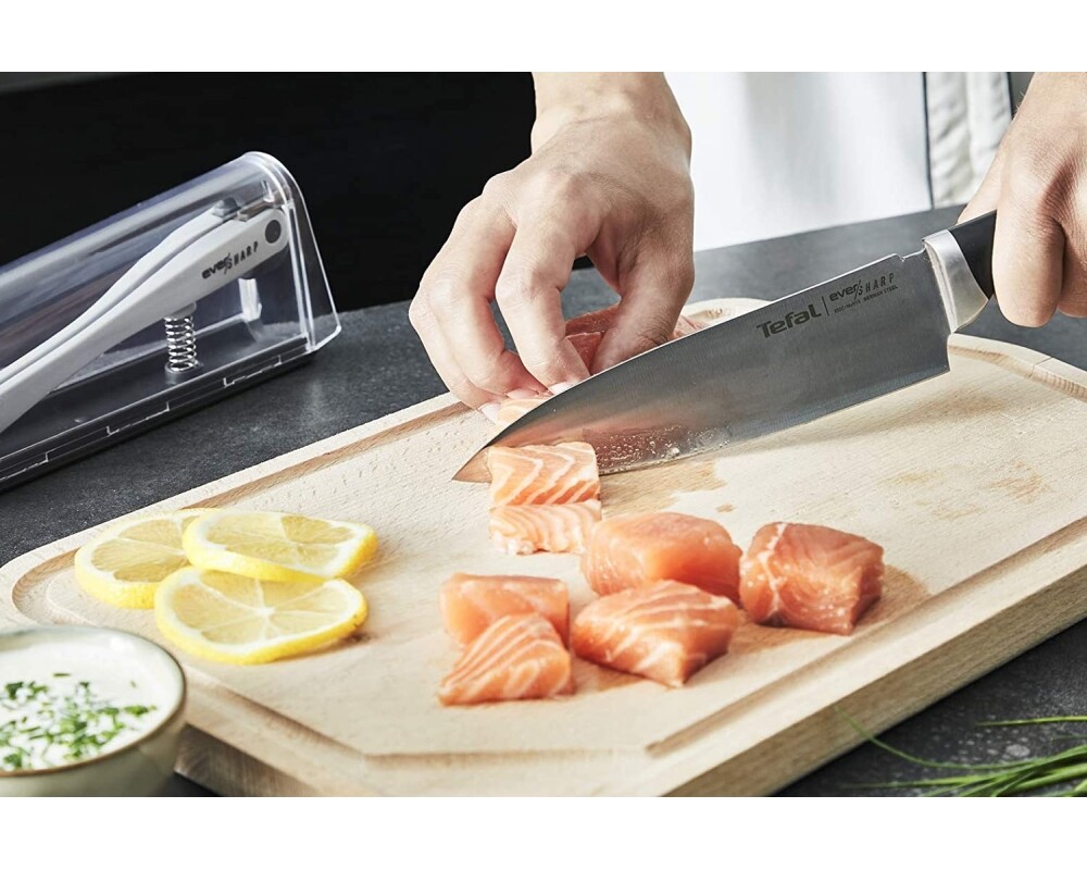 Кухненски прибор Tefal K2569004 SET KNIFE+SHARPENER EVERSHARP 12