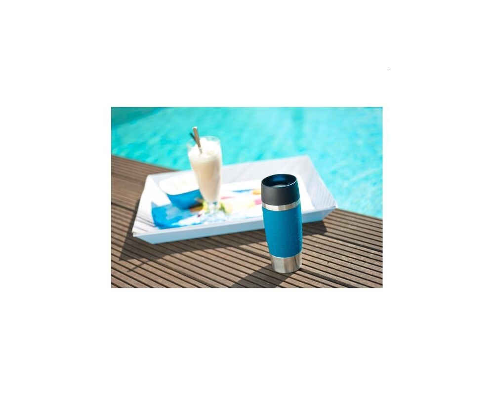 Термочаша Tefal K3086114 TRAVEL MUG 0.36L li.blue slv TEF 5