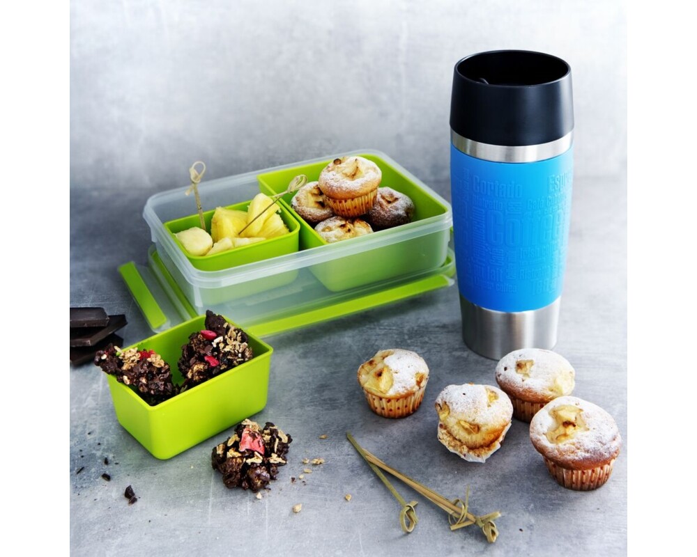 Термочаша Tefal K3086114 TRAVEL MUG 0.36L li.blue slv TEF 6