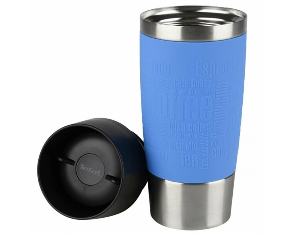 Термочаша Tefal K3086114 TRAVEL MUG 0.36L li.blue slv TEF 2