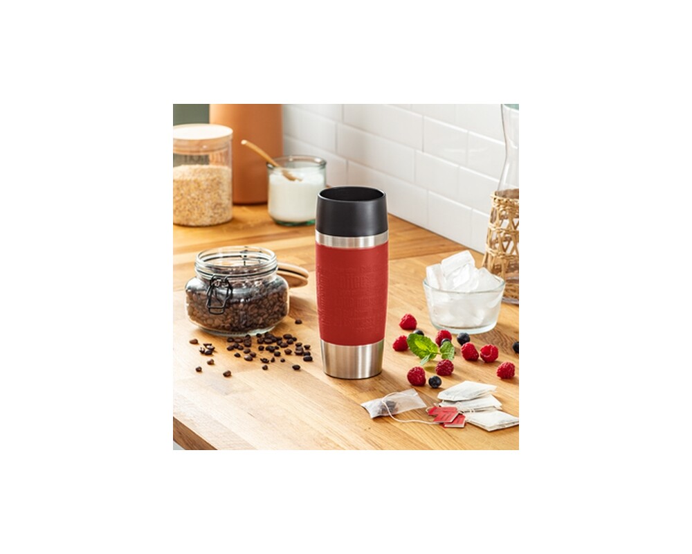 Термочаша Tefal K3084114 TRAVEL MUG 0.36L red slv TEF 6