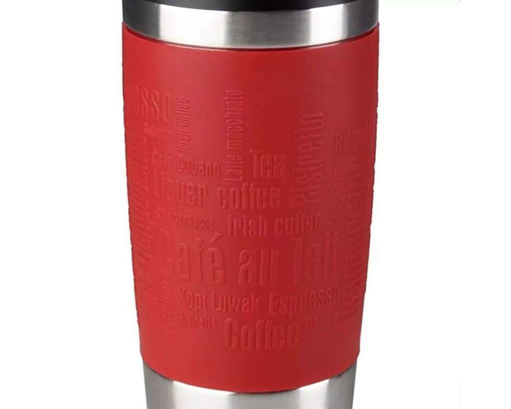 Термочаша Tefal K3084114 TRAVEL MUG 0.36L red slv TEF 2