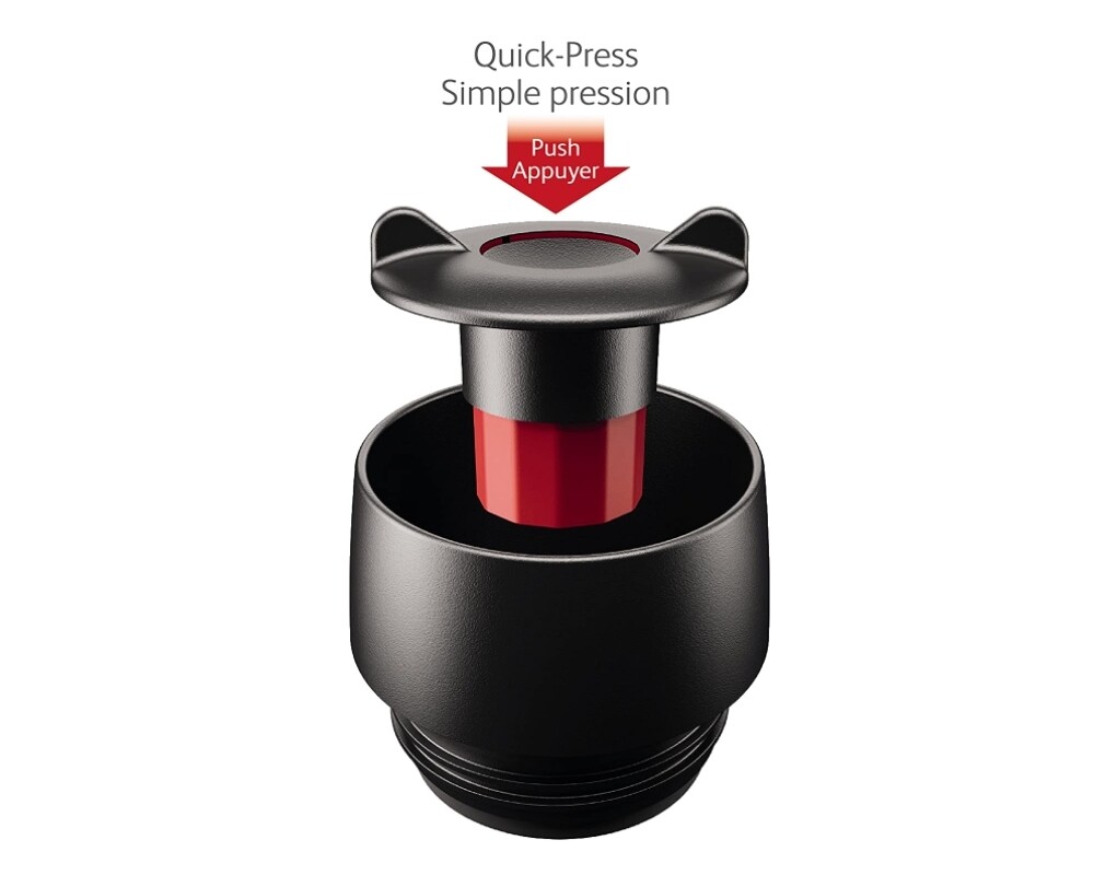 Термочаша Tefal K3084214 TRAVEL MUG GR 0.5L red slv TEF 6