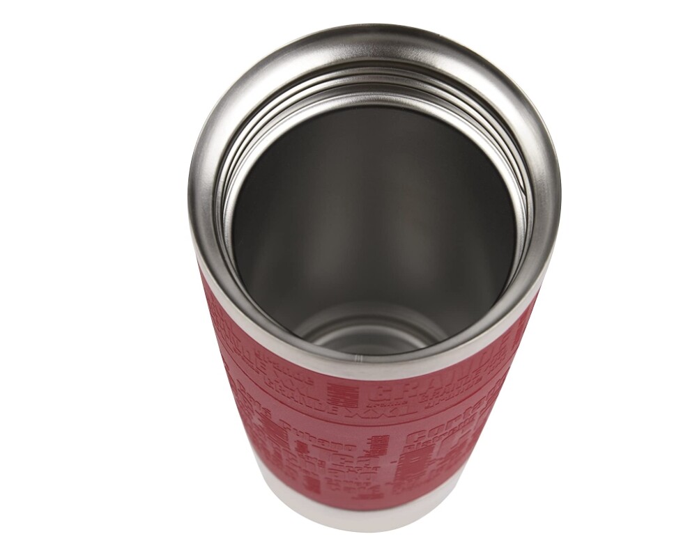 Термочаша Tefal K3084214 TRAVEL MUG GR 0.5L red slv TEF 4