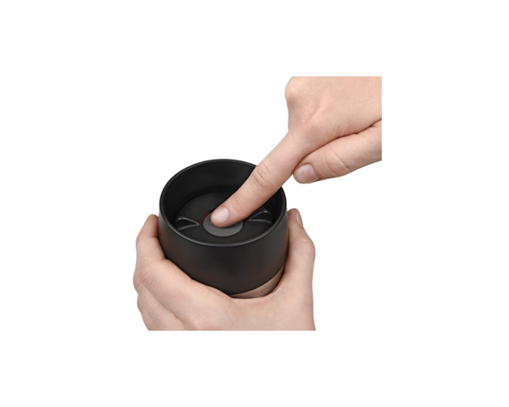 Термочаша Tefal K3081114 TRAVEL MUG 0.36L black slv TEF 4