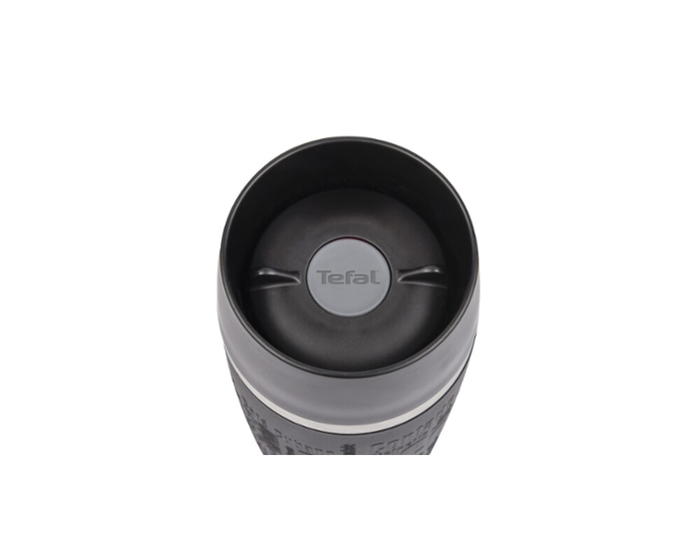 Термочаша Tefal K3081114 TRAVEL MUG 0.36L black slv TEF 2