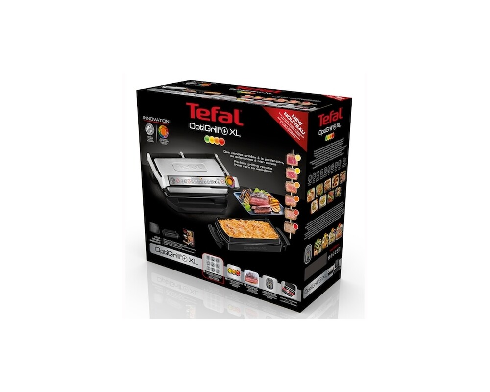 Грил и скара Tefal OptiGrill+ XL Snacking & Baking GC724D12 6