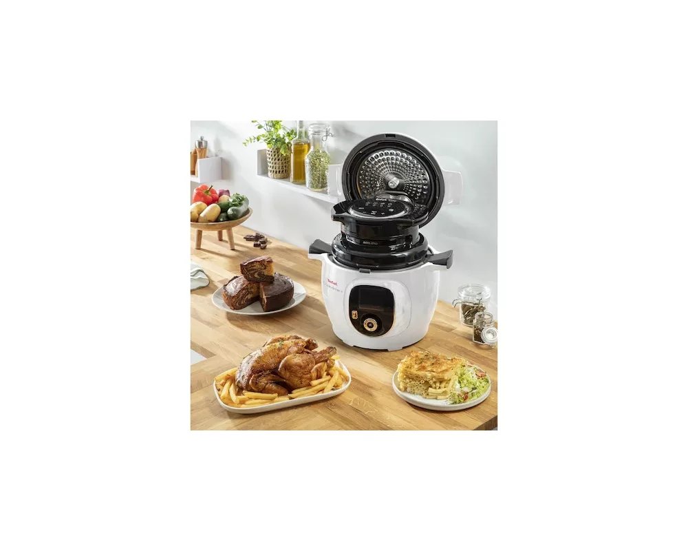 Уред за здравословно готвене Tefal EY150830 EXTRA CRISP LID BLK EE 12
