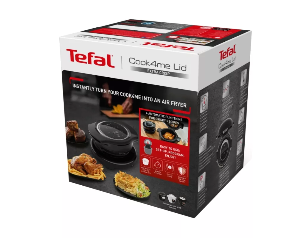 Уред за здравословно готвене Tefal EY150830 EXTRA CRISP LID BLK EE 5