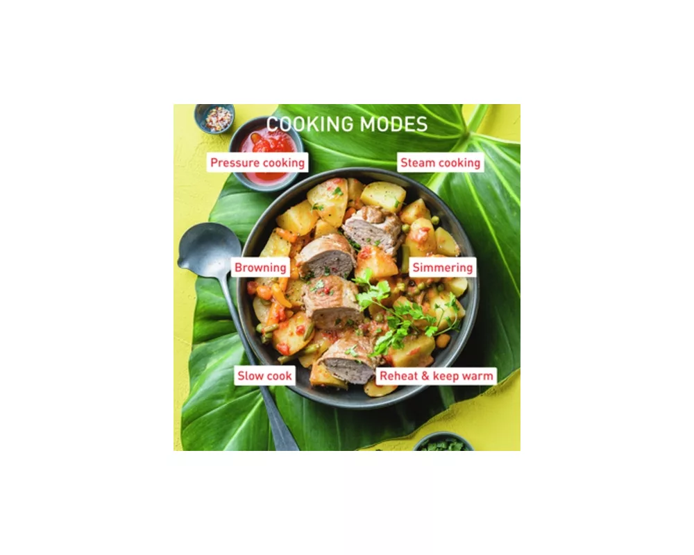 Мултикукър Tefal CY855830 Cook4me Connect + 150 BG recipes 15