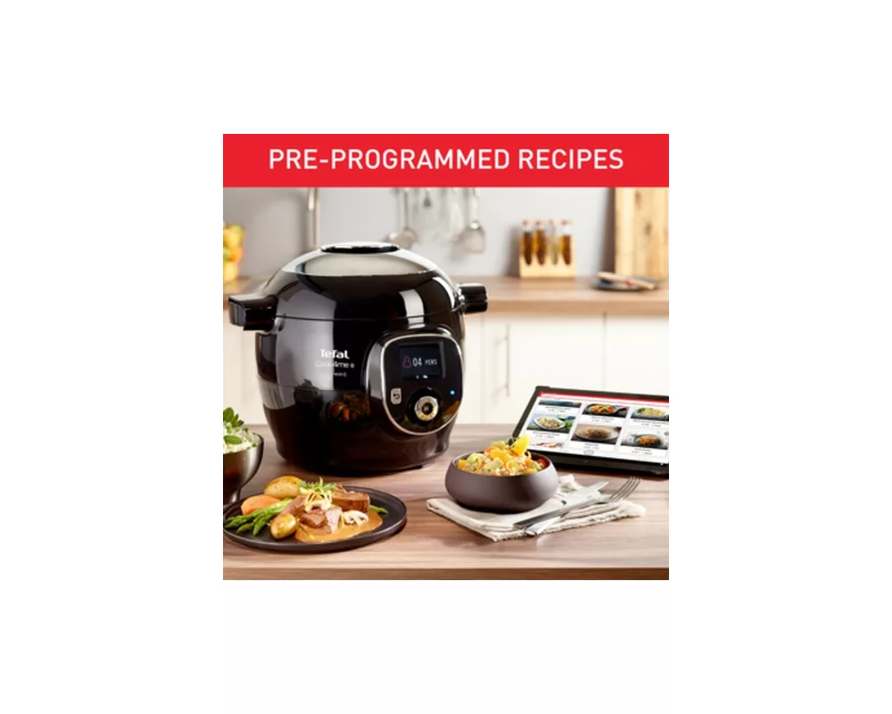 Мултикукър Tefal CY855830 Cook4me Connect + 150 BG recipes 7