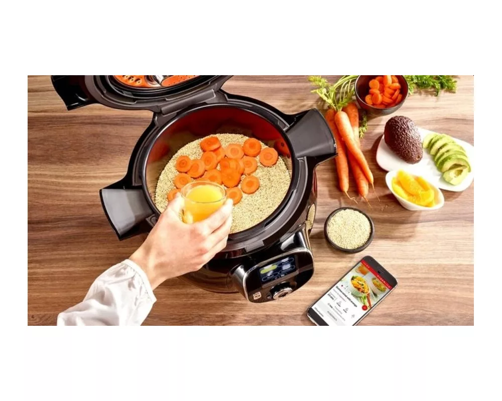 Мултикукър Tefal CY855830 Cook4me Connect + 150 BG recipes 13