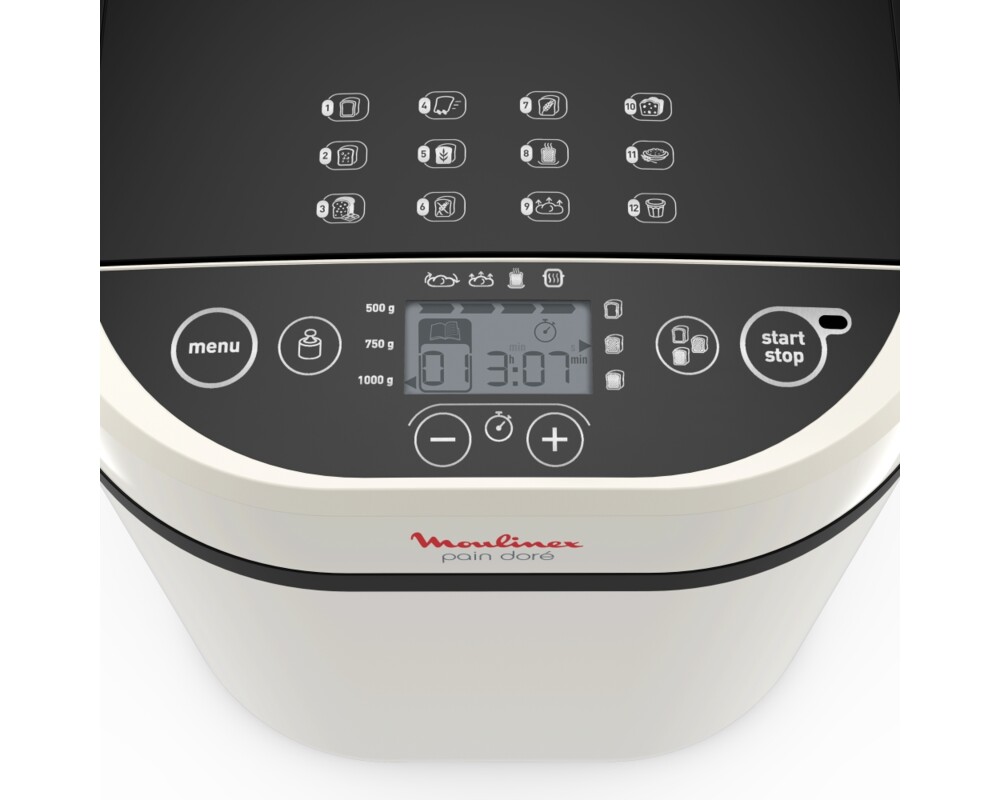 Хлебопекарна Moulinex OW210A30 BDM PAIN DORE 1KG SOLEIL EU 3