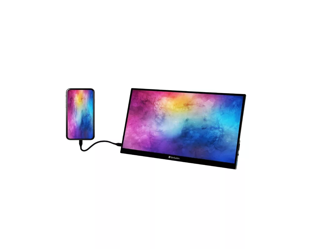 Монитор Verbatim 14" PMT-14 Portable Touchscreen  3